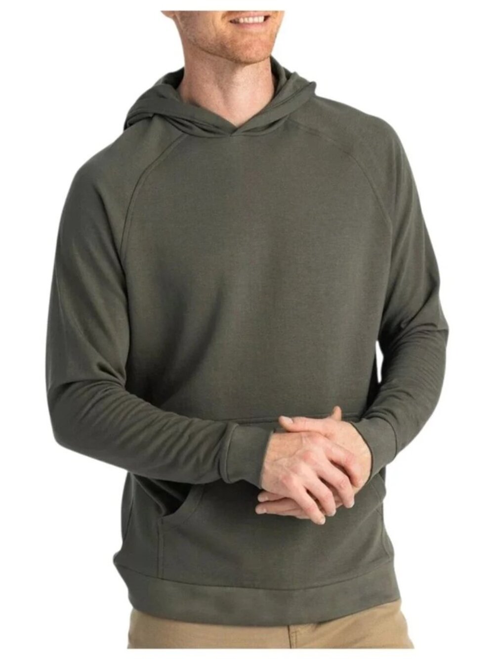 Free Fly Men's Bamboo Lightweight Fleece Hoodie Size M